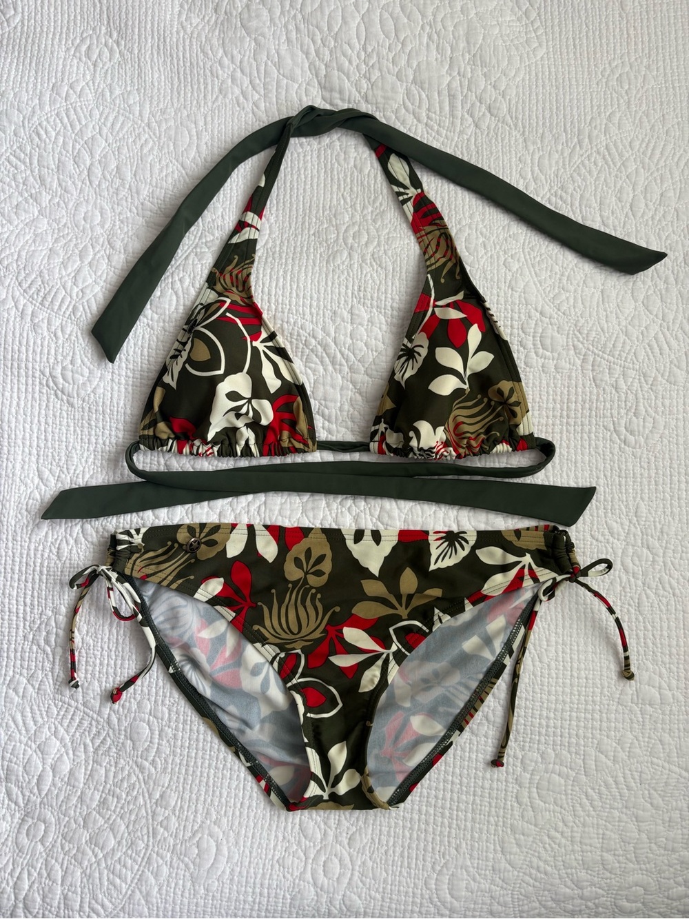 Vintage Y2K Garage Clothing Floral Bikini
